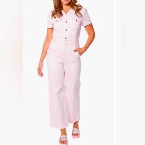 Juicy Couture Pink Jumpsuit Piece